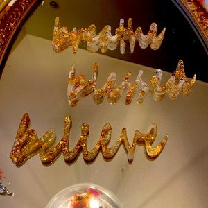 Pippy Creates!”Breath, Blessed, Believe” Premium Epoxy Art! Stand/mount. My ART!